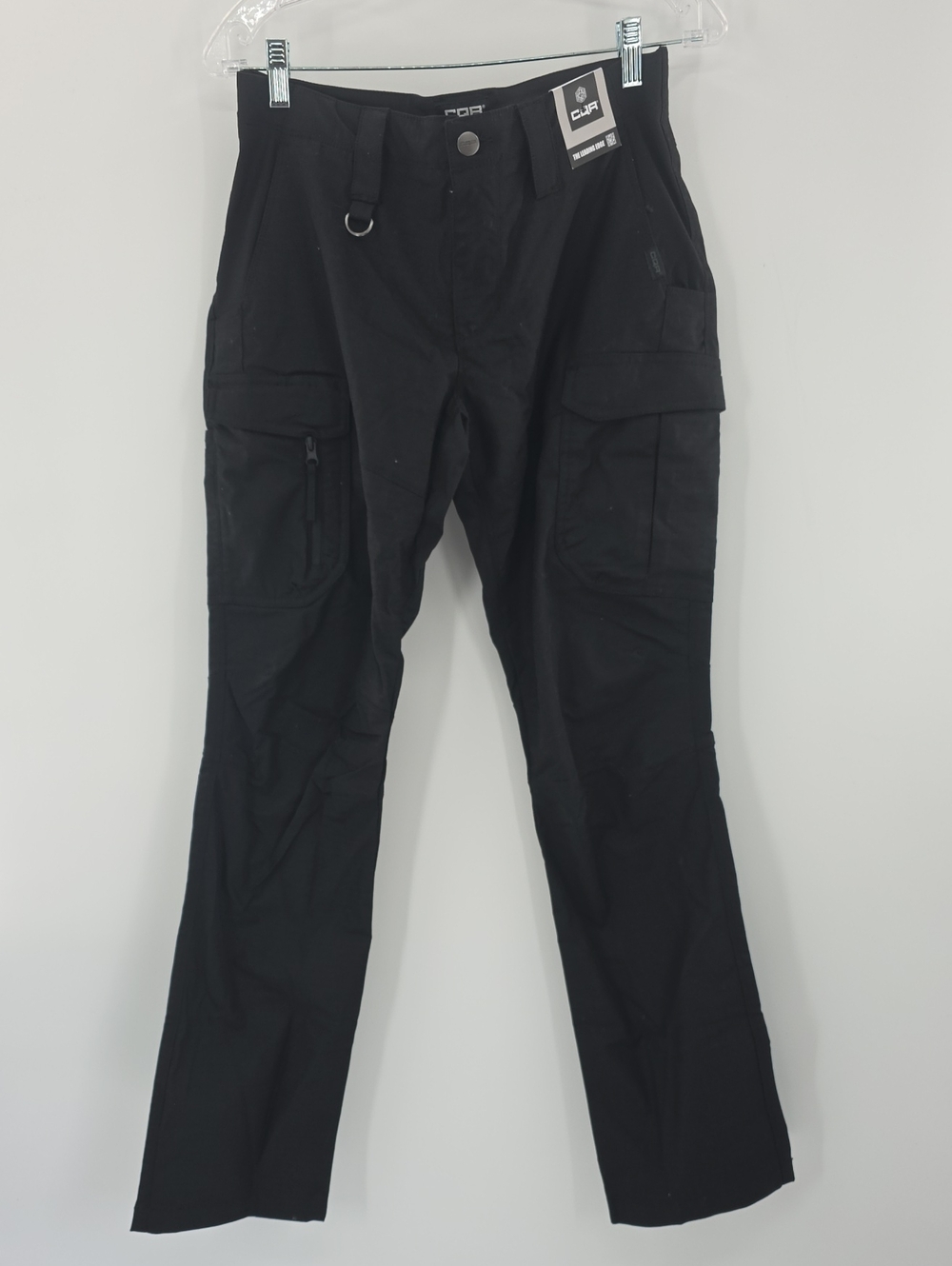CQR Women’s Black Cargo Pants with Utility Pockets
